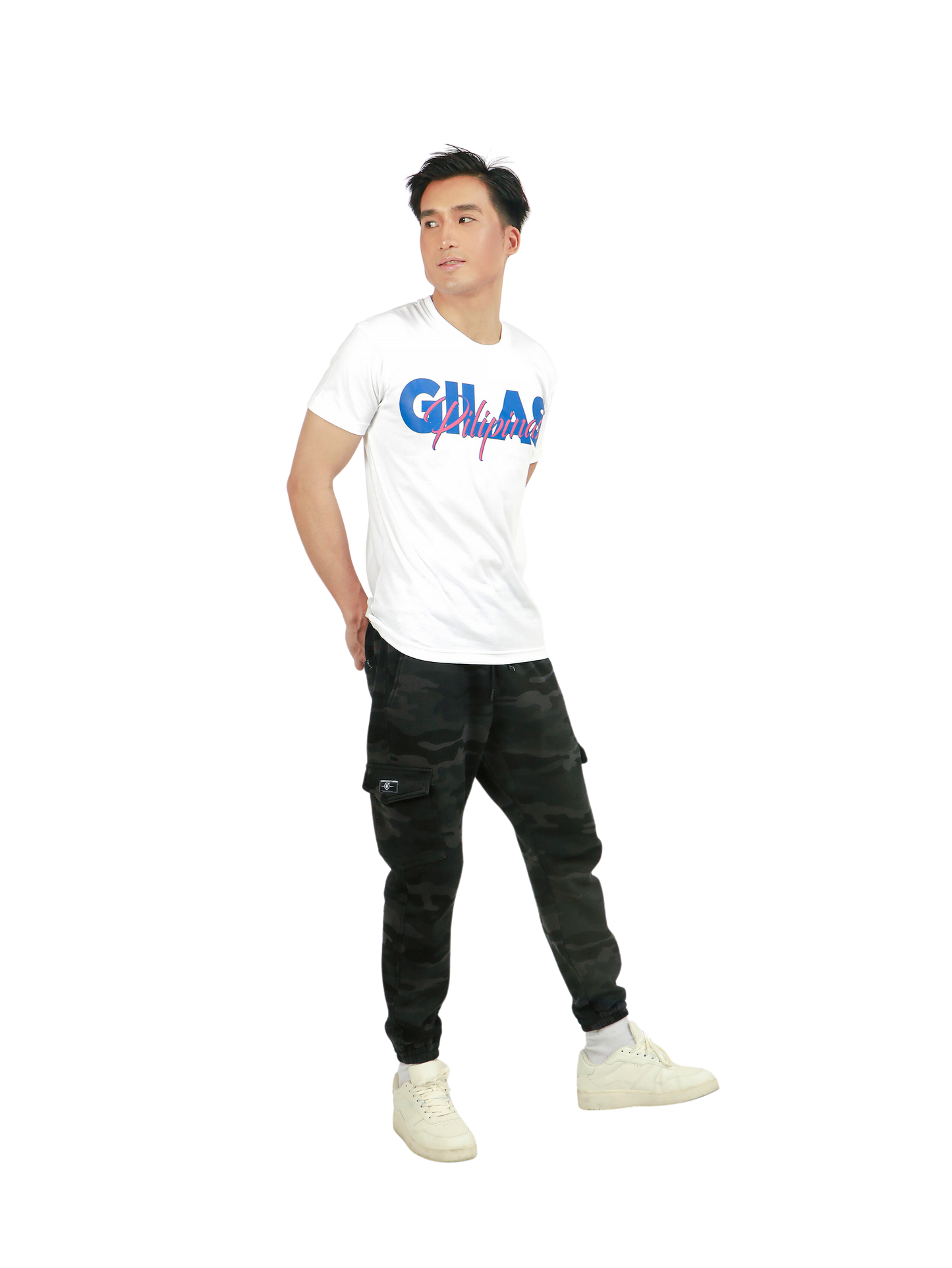 GILAS PILIPINAS in White for Mens