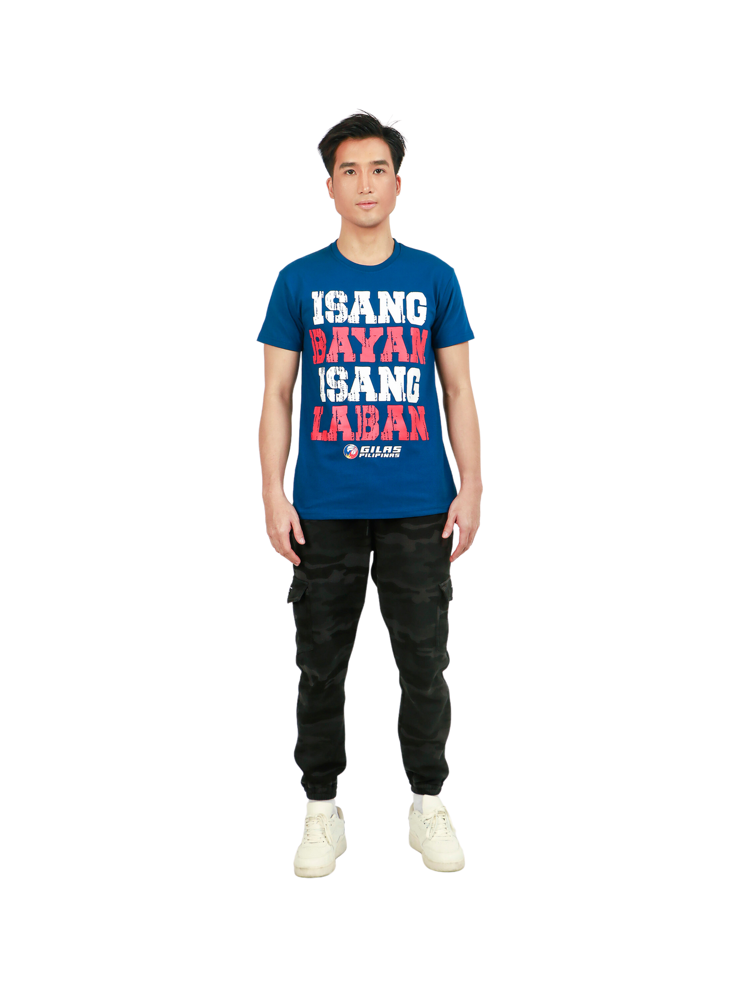 ISANG BAYAN ISANG LABAN in Blue for Mens
