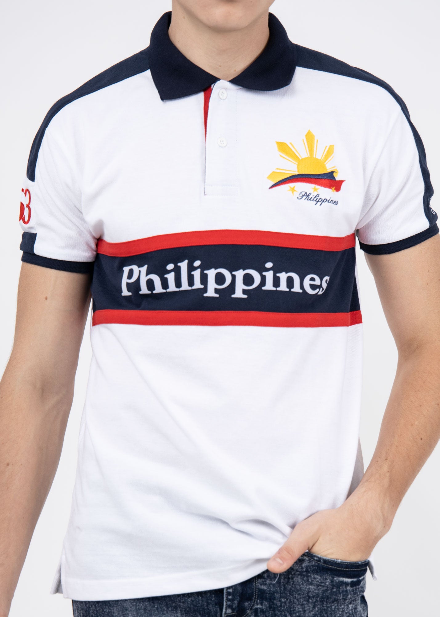 PILIPINAS FLOCK POLOSHIRT FOR MENS