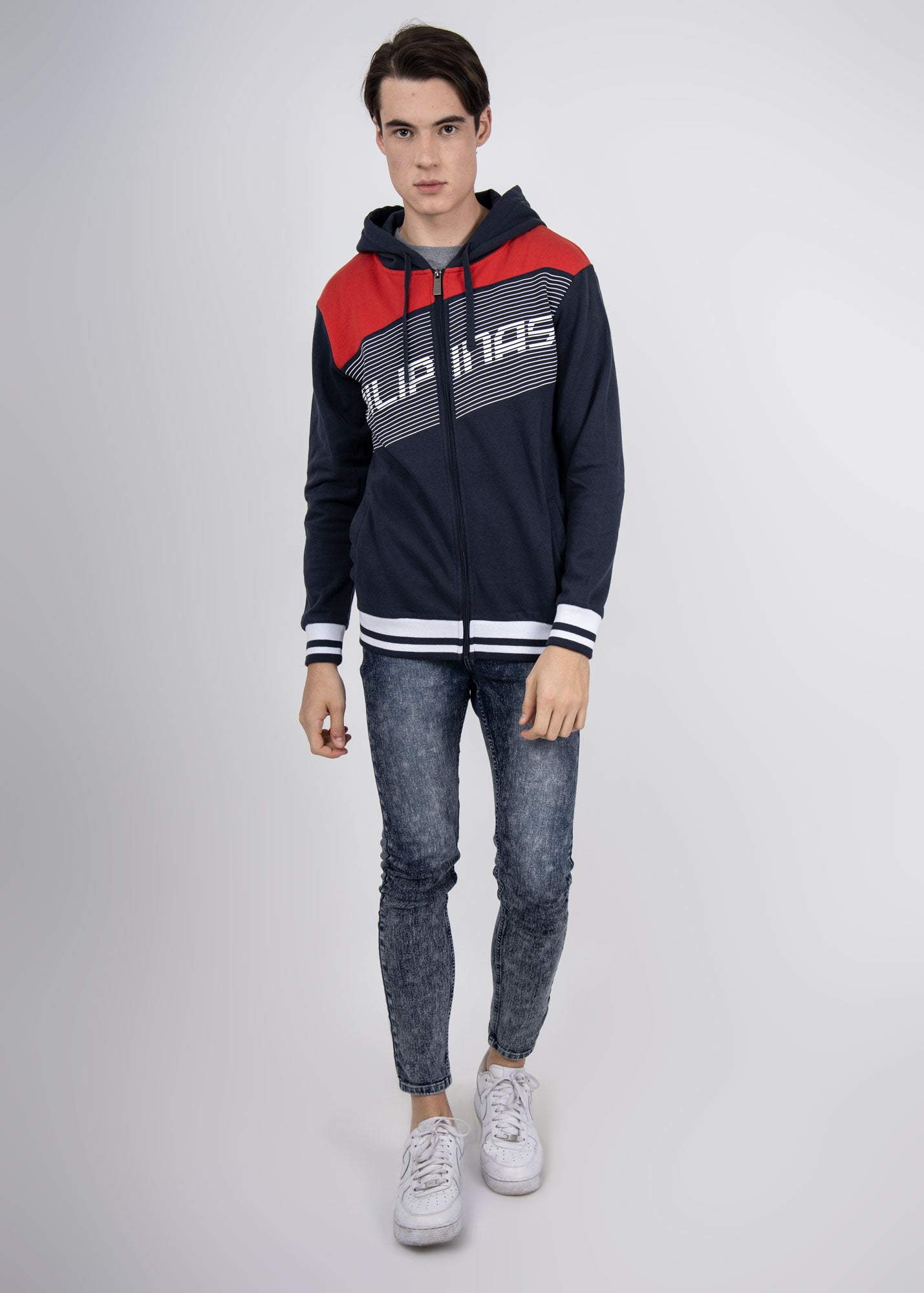 Sporty Sun Star Hoodie for Mens