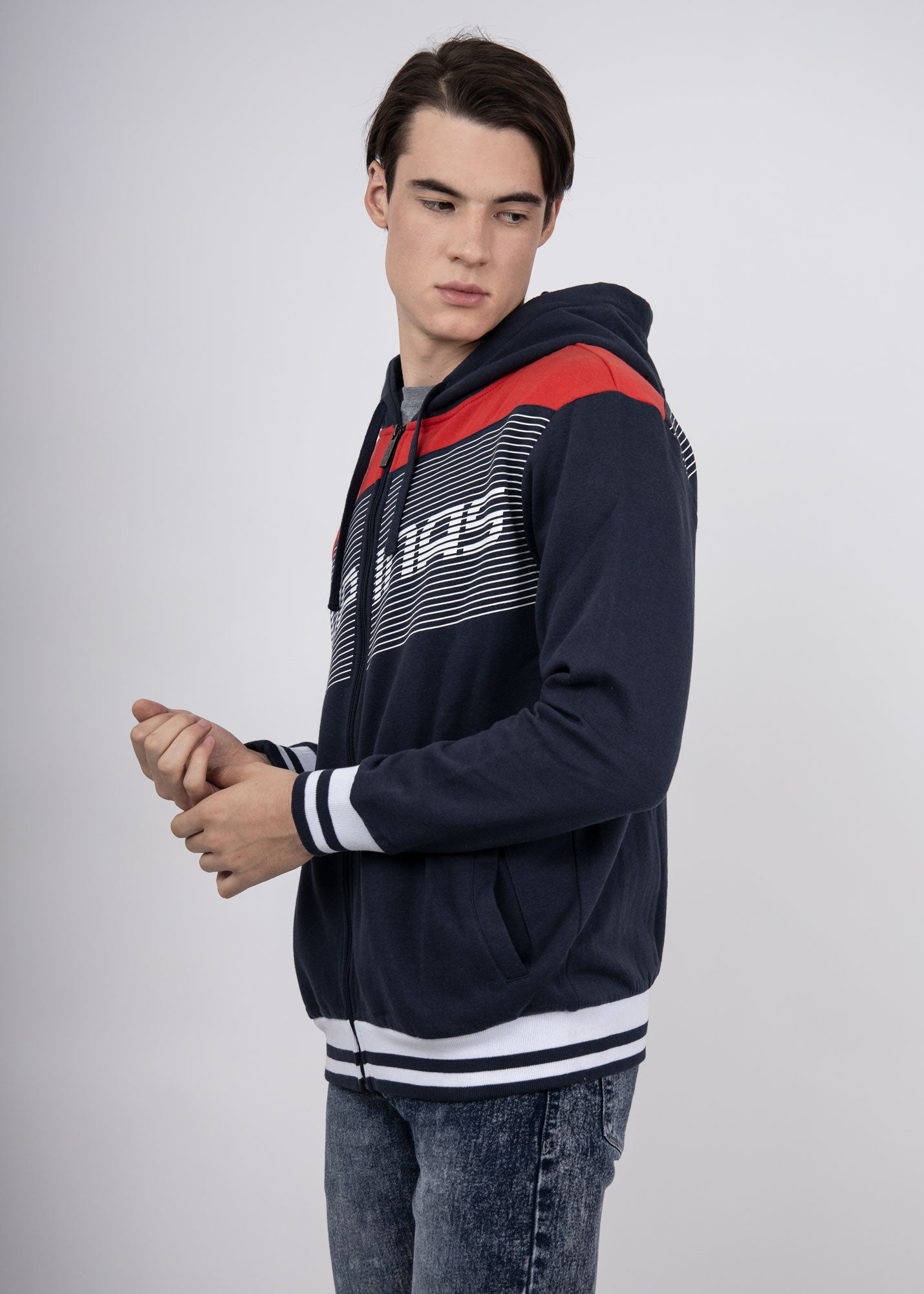 Sporty Sun Star Hoodie for Mens