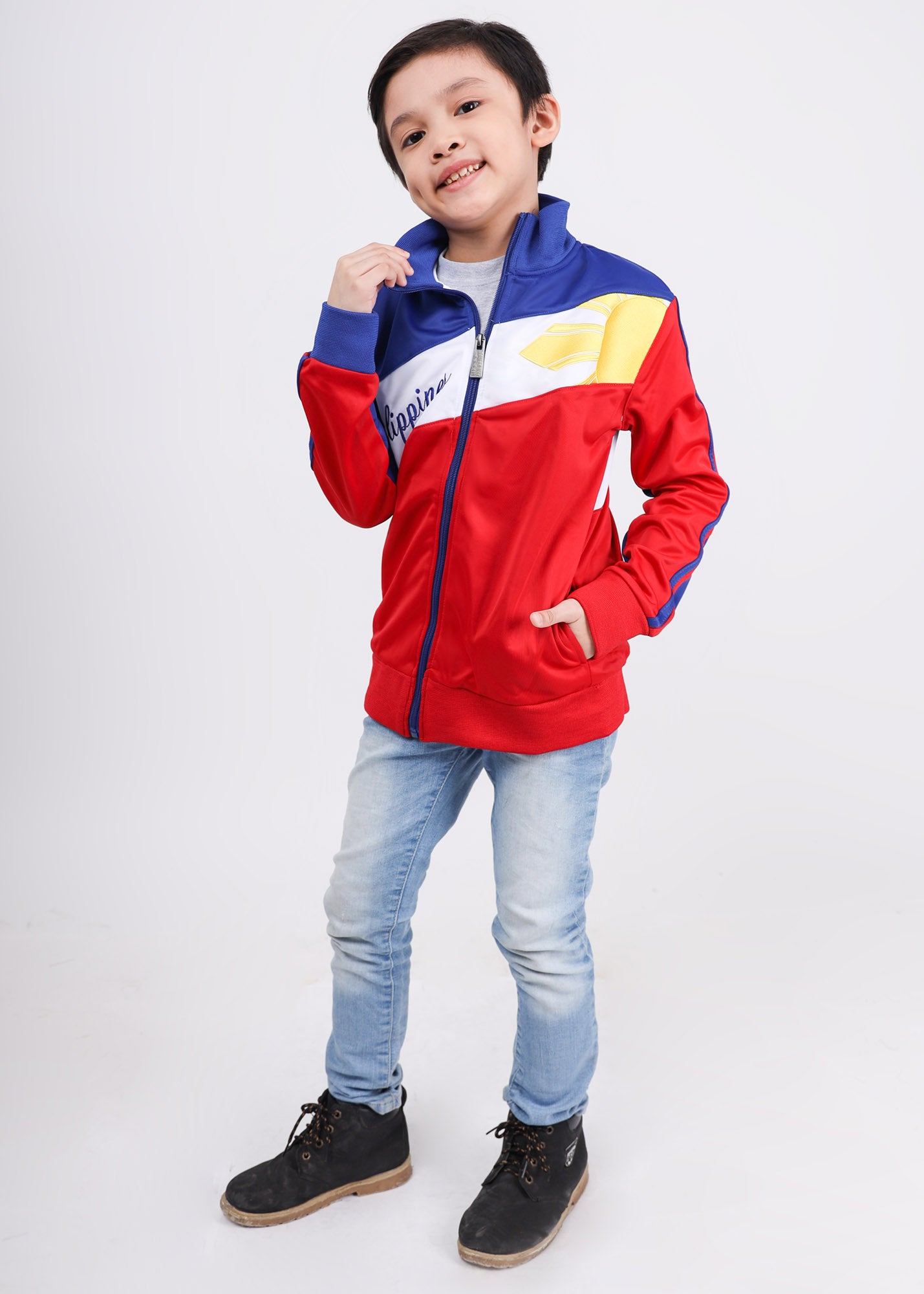 Star and Sun Flag Jacket for Kids