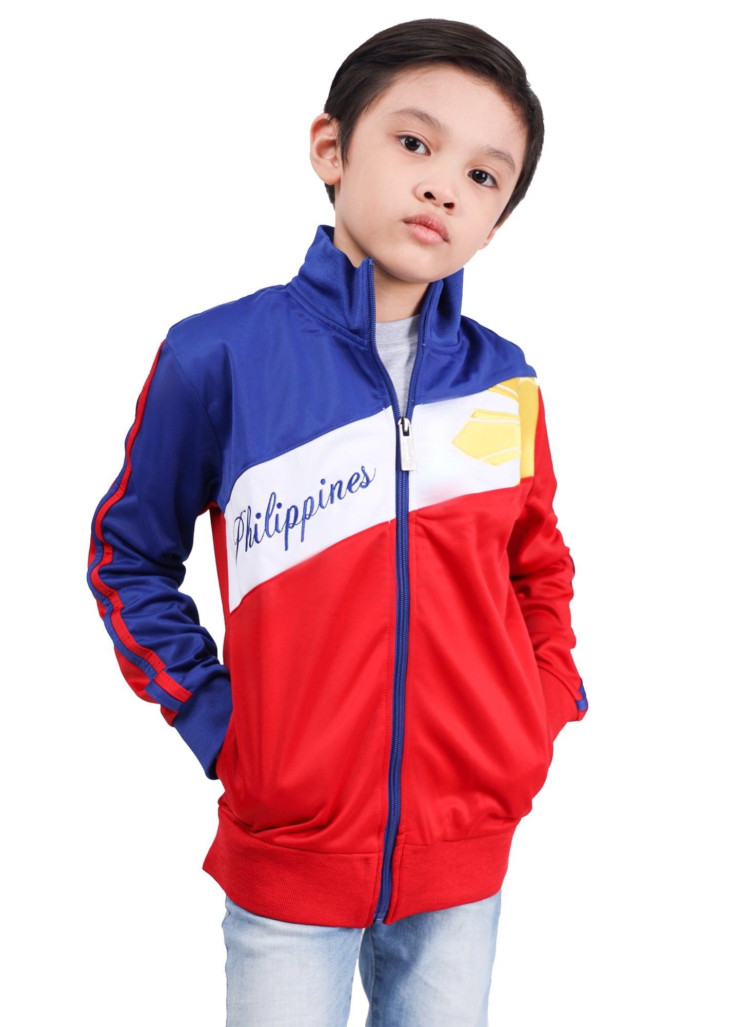 Star and Sun Flag Jacket for Kids