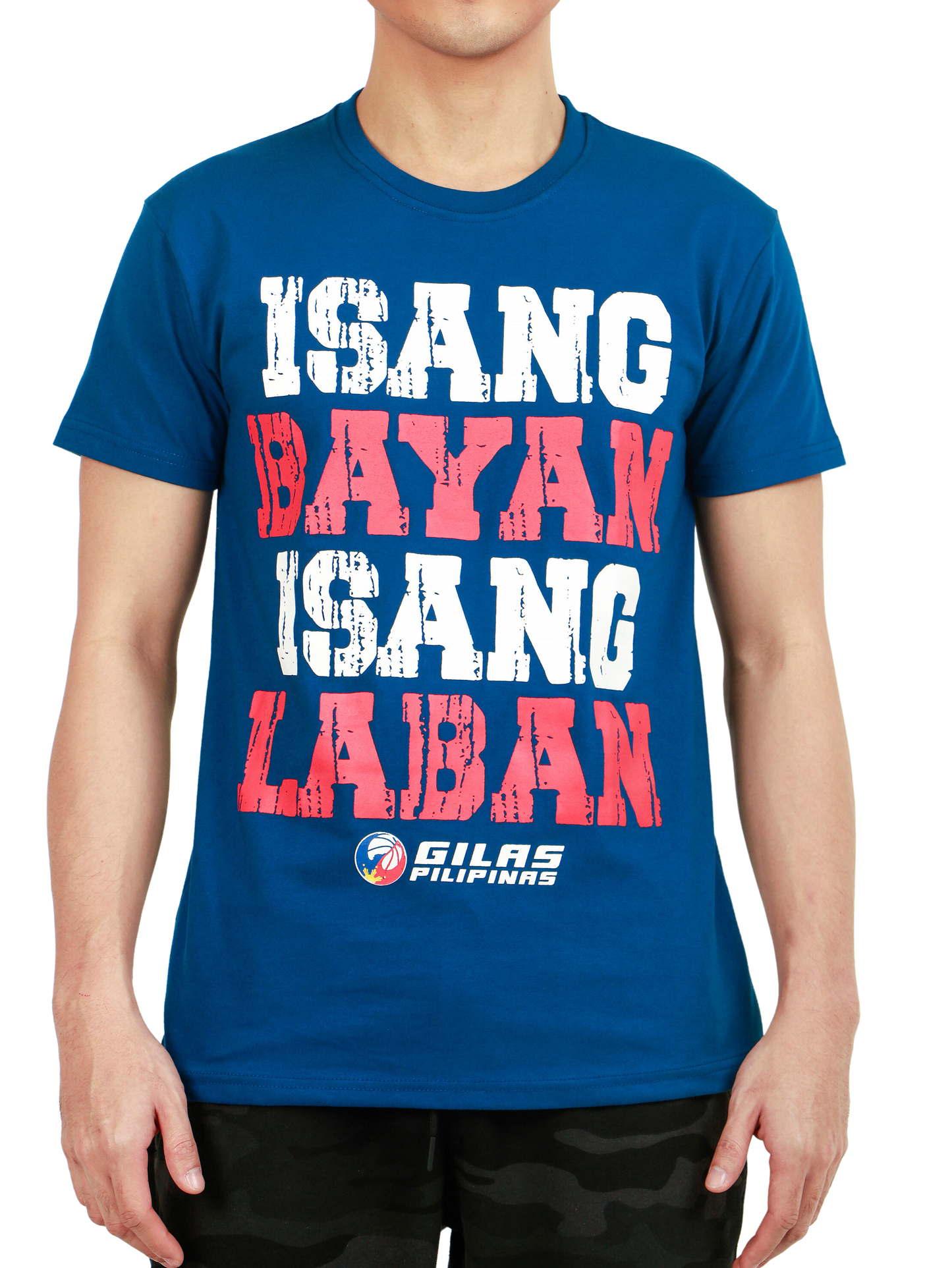 ISANG BAYAN ISANG LABAN in Blue for Mens