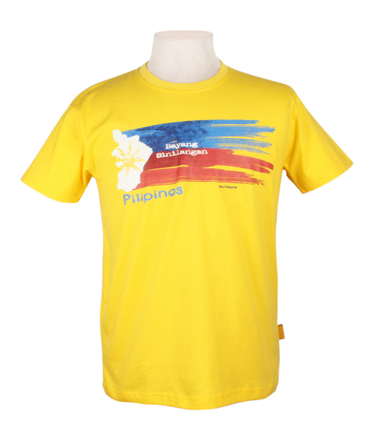 Bayan ng Silangan in Lemon Yellow for Mens