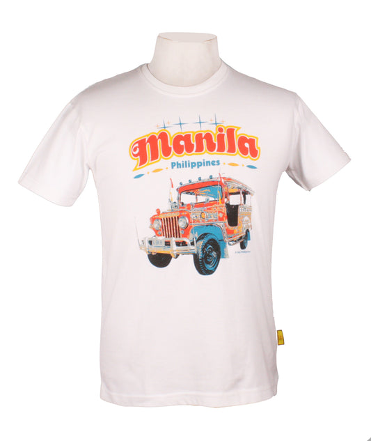 Manila Retro in White for Mens